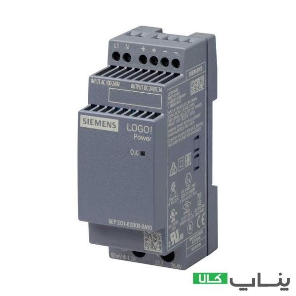منبع تغذیه لوگو ۸ ماژول تغذیه 24 ولت 1.3 آمپر لوگو 8 کد فنی 6EP3331-6SB00-0AY0 - تصویر محصول 28 تصویر برای محصول ماژول تغذیه 24 ولت 1.3 آمپر لوگو 8 کد فنی 6EP3331-6SB00-0AY0 منبع تغذیه لوگو ۸ 28