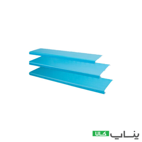 تصویر برای محصول  درب داکت شیاردار آبی سایز  ۱۰۰ – RWD 100 داکت شیاردار صنعتی رعد 60