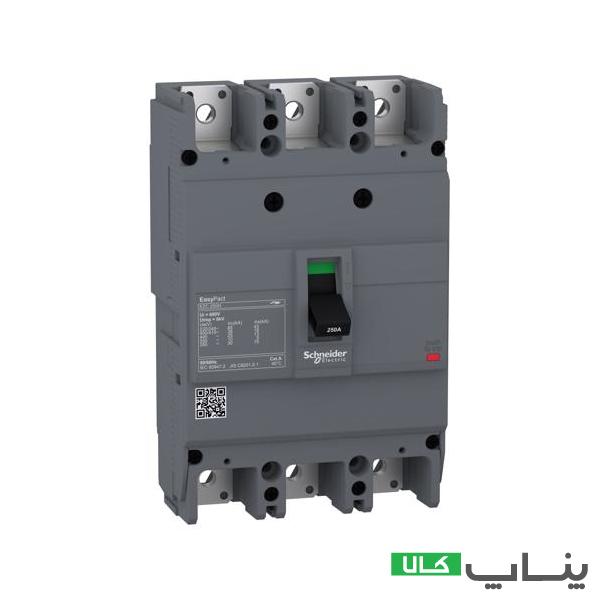 کلید اتوماتیک اشنایدر کلید اتوماتیک فیکس 250 آمپر اشنایدر، کد فنی EZC250H3250 - تصویر محصول 28 تصویر برای محصول کلید اتوماتیک فیکس 250 آمپر اشنایدر، کد فنی EZC250H3250 کلید اتوماتیک اشنایدر 28
